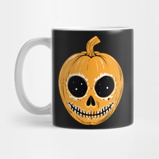 Jack O Lantern Pumpkin Head Sugar Skull Mug